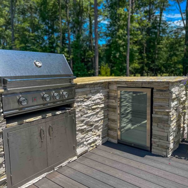 Elevate your outdoor living with custom outdoor kitchens from HCE Site Maintenance, serving Rehoboth, Bethany Beach, Fenwick Island, Lewes, Dewey Beach, the Delaware Beaches, Maryland, and Delmarva. Our expert team designs and installs high-quality outdoor kitchens tailored to your style and needs. Enjoy cooking and entertaining in a beautifully crafted space that combines functionality and aesthetics. Trust HCE to create the perfect outdoor kitchen for your home. HCE Delivers excellence in outdoor kitchen solutions.